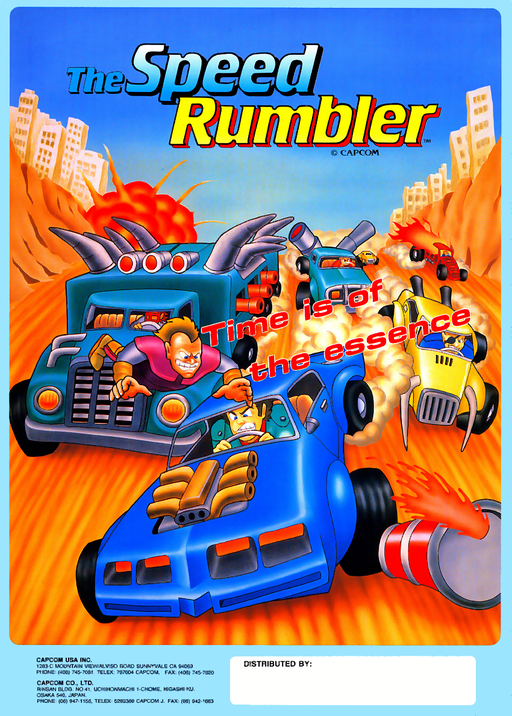 The Speed Rumbler (set 3) Arcade Game Cover